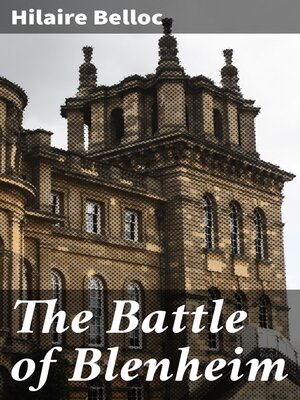 cover image of The Battle of Blenheim
